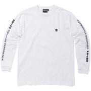 エリア241-ペンタゴンLSティー AREA241-PENTAGON LS TEE MB4204 ホワイト(W) Mサイズ [アウトドア カットソー メンズ]