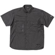 エリア241-デーダブルアールワークSSシャツ AREA241-DWR WORK SS SHIRTS MB4202 ファントム(PH) Lサイズ [アウトドア シャツ メンズ]