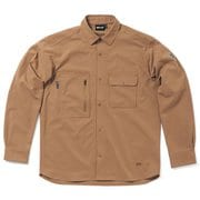 エリア241-デーダブルアールストレッチワークシャツ AREA241-DWR STRECH WORK SHIRTS MB4203 オッター(OT) XLサイズ [アウトドア シャツ メンズ]