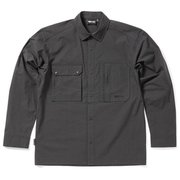 ワークシャツ AREA241-WORK SHIRTS MB6100 ブラック(BK) XLサイズ [アウトドア シャツ メンズ]