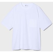 ミディアムドライジャージービッグティーウィズポケット MDJ BIG TEE WITH POCKET KSU32145 ホワイト(W) Lサイズ [アウトドア カットソー ユニセックス]