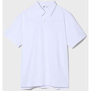 ミディアムドライジャージーショートスリーブポロ MDJ SHORT SLEEVE POLO KS32147 ホワイト(W) Sサイズ [アウトドア カットソー メンズ]