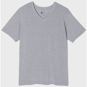 MXP エヌスキンデオショートスリーブブイネック NSD SHORT SLEEVE V-NECK KS32164 ミックスグレー(Z) Mサイズ [アウトドア カットソー メンズ]