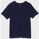 MXP エヌスキンデオショートスリーブブイネック NSD SHORT SLEEVE V-NECK KS32164 ネイビー(N) Sサイズ [アウトドア カットソー メンズ]