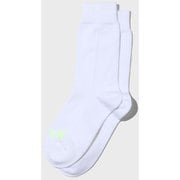 アウトドア ソックス MXP エヌスキンデオレギュラーソックス NSD REGULAR SOCKS KSU62141 ホワイト(W) 38(22-24cm)