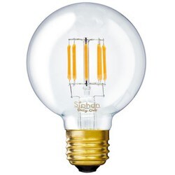 LEDフィラメント電球 Siphon（サイフォン） ボール70 クリア E26 2200K LDF86D