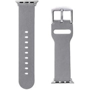 LP-AW41BGY [Apple Watch Series 1/2/3/4/5/SE/6/7 (38/40/41mm) PUレザーバンド「Vahane」 グレー]