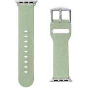 LP-AW45BIGR [Apple Watch Series 1/2/3/4/5/SE/6/7 (42/44/45mm) PUレザーバンド「Vahane」 アイスグリーン]