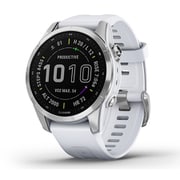 fenix 7S(フェニックス セブンエス) Silver / Whitestone(シルバー / ホワイトストーン) 42mm シリコンバンド Suica対応 GPSスマートウォッチ 010-02539-07