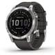 fenix 7 （フェニックス セブン） Silver / Graphite（シルバー / グラファイト） 47mm シリコンバンド Suica対応 GPSスマートウォッチ 010-02540-04