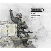 1/35 レジン製ミリタリーフィギュア ST3230 WWII ドイツ擲弾兵1943～45（7）戦車に乗り合図を送る指揮官 [レジン製ミリタリーフィギュア]