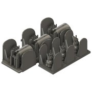 1/35 レジン製ディティールアップパーツ P35T-006 IV号指揮戦車用3Dスターアンテナ基部セット [レジン製ディテールアップパーツ]