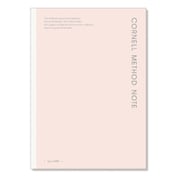 CORNELL METHOD NOTE（コーネルメソッドノート） B5綴じノート 方眼ピンク D02328