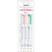 マイルドライナー ほんのり蛍光色 3色セット WKT7-3C-N