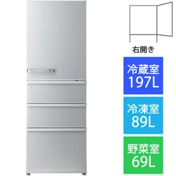 AQUA アクア AQR-36M（S） [冷蔵庫（355L・右  - ヨドバシ.com