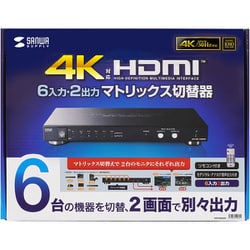 ヨドバシ.com - サンワサプライ SANWA SUPPLY SW-UHD62N [HDMI切替器 6