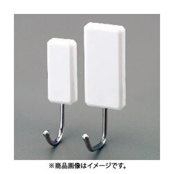 25×35×75mm フック（ステンレス製 アイボリ/2個） EA951D-5WA