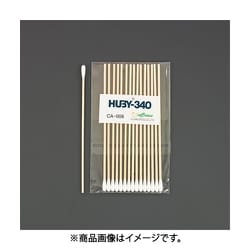 EA109DY-19 [Φ4.7×150.0mm 工業用綿棒（100本）片面/木軸]