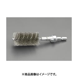 EA819BT-124 [19×50mm 6角軸 ワイヤーブラシ（ステンレス線）]