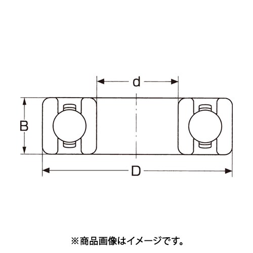 ESCO エスコ EA966EH-318 [6318-2RS 深溝玉軸受] dev.vardhost.com