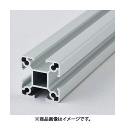 30×30×2450mm アルミ構造材（Uポール） EA976CB-11