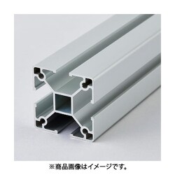 40×40×2450mm アルミ構造材（Uポール） EA976CB-21
