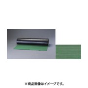 1.0×10m/3.0mm ゴムマット(横筋・緑) EA997RA-11