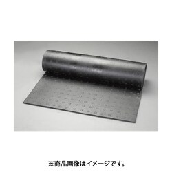 1000×2000×15mm ゴムマット（ブラック） EA997RA-63