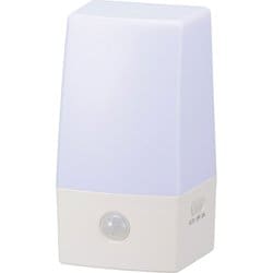 LEDナイトライト 人感明暗センサー 210lm 電池式 NIT-BLA6JSL-WN