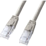 LANケーブル 1m CAT6 ライトグレー 爪折れ防止 PoE対応 単線 UTP ストレート結線 RJ45 KB-T6TS-01N
