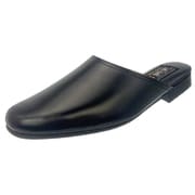 牛革1号 BK LL [【日本製】 メンズ 本革 ドクター サンダル スリッパ ブラック LLサイズ 26.5cm～27.0cm]
