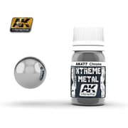 AK477 エクストリームカラーシリーズ メタルクローム 30ml [プラモデル用塗料]
