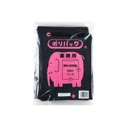 ポリ袋 業務用ポリパック8号 10冊 ケース ブラック BHH-8090 ケ-ス BL