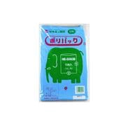 ポリ袋 ポリパック3号 40冊 ブルー HE-5060 ケ-ス B