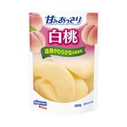 甘みあっさり 白桃(パウチ) 180g