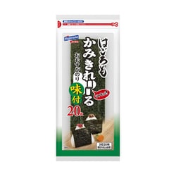 かみきれ～る おむすびのり 味付 3切20枚（板のり6.66枚）
