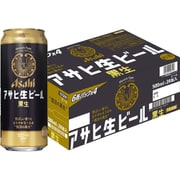 アサヒ生ビール マルエフ 黒生 5度 缶500ml×24本 [ビール]