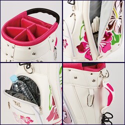 キャディバック WINWIN STYLE ウィンウィンスタイル ピンク WINWIN STYLE ウィンウィンスタイル GET BIRDIE! LIGHT WEIGHT