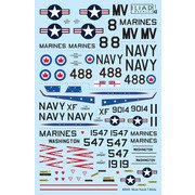 ILD48040 1/48 エアクラフト用デカール T-33 シューティングスター 海軍パート2 [プラモデル用品]