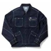 メンズジップアップジャケット ＺＩＰ-UP JACKET LWB06001 8 インディゴネイビー XXLサイズ [アウトドア ジャケット メンズ]