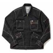 メンズジップアップジャケット ＺＩＰ-UP JACKET LWB06001 16 ブラック XXLサイズ [アウトドア ジャケット メンズ]