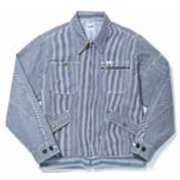 メンズジップアップジャケット ＺＩＰ-UP JACKET LWB06001 18 ホワイト×ブルー Lサイズ [アウトドア ジャケット メンズ]