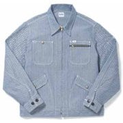 メンズジップアップジャケット ＺＩＰ-UP JACKET LWB06001 28 ブルー XLサイズ [アウトドア ジャケット メンズ]