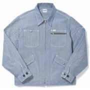 メンズジップアップジャケット ＺＩＰ-UP JACKET LWB06001 28 ブルー XXLサイズ [アウトドア ジャケット メンズ]