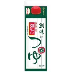 創味のつゆ 減塩タイプ 500ml 4倍希釈