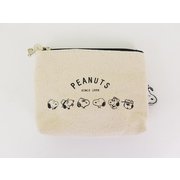 7100-S PN100 [PEANUTS スヌーピー 帆布ポーチS スヌーピーブラザーズ]