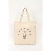 6018 B179 [miffyミッフィーキャラクター 帆布トートバッグ オハナアーチN]