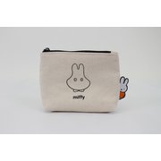 7100-S B177 [miffyミッフィーキャラクター 帆布ポーチS オバケN]