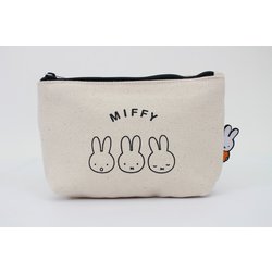 シフレ siffler 7100-M B176 [miffyミッフィーキャラクター 帆布ポーチ