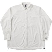 コミューター L/S シャツ commuter L/S shirt 101385 0130 Optic White XLサイズ [アウトドア シャツ メンズ]